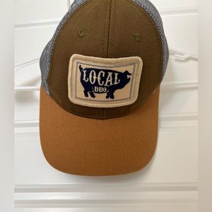 Trucker hat with patch